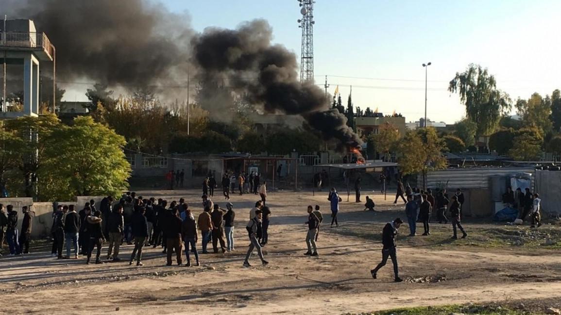 دمرت إيران مقر “مكافحة الثوريين” في كردستان العراق