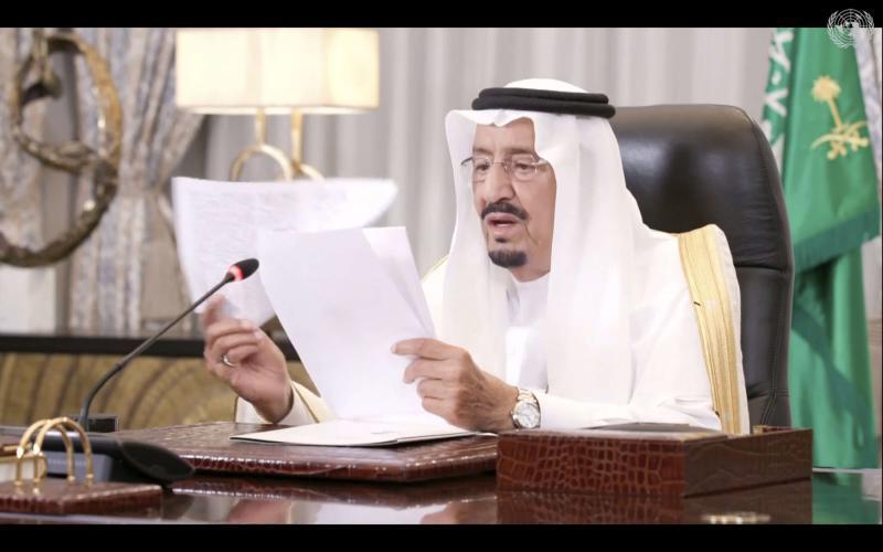 يحكي الملك السعودي إيران أن تنهي دعم الميليشيات للمحادثات