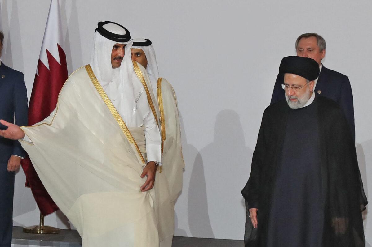 قطر وإيران تناقش أمن الحدود