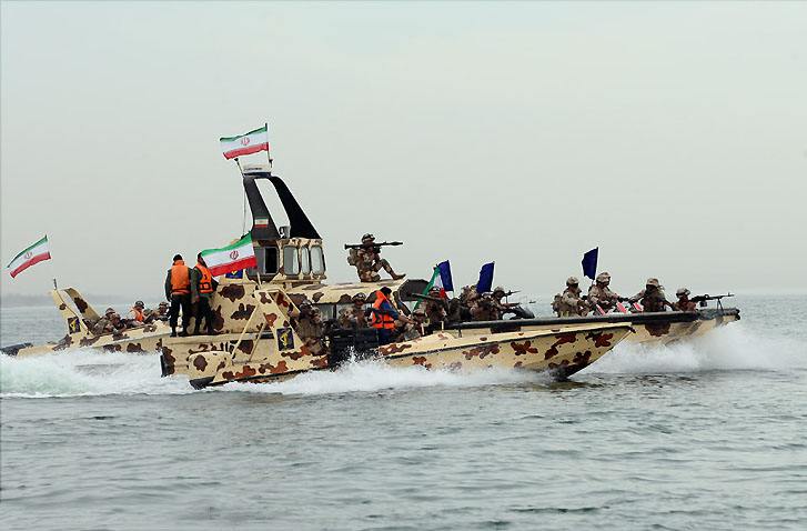 وضع الإرهابي الإيراني الوحدات البحرية في وكيل IRGC