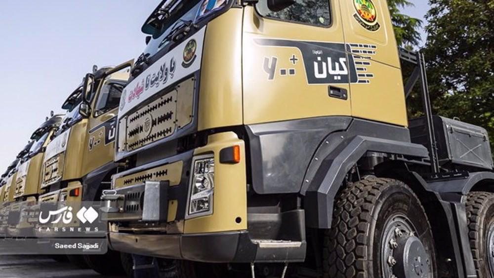 الجيش الإيراني يكشف النقاب عن نقل الدبابات الثقيلة المتقدما محليا
