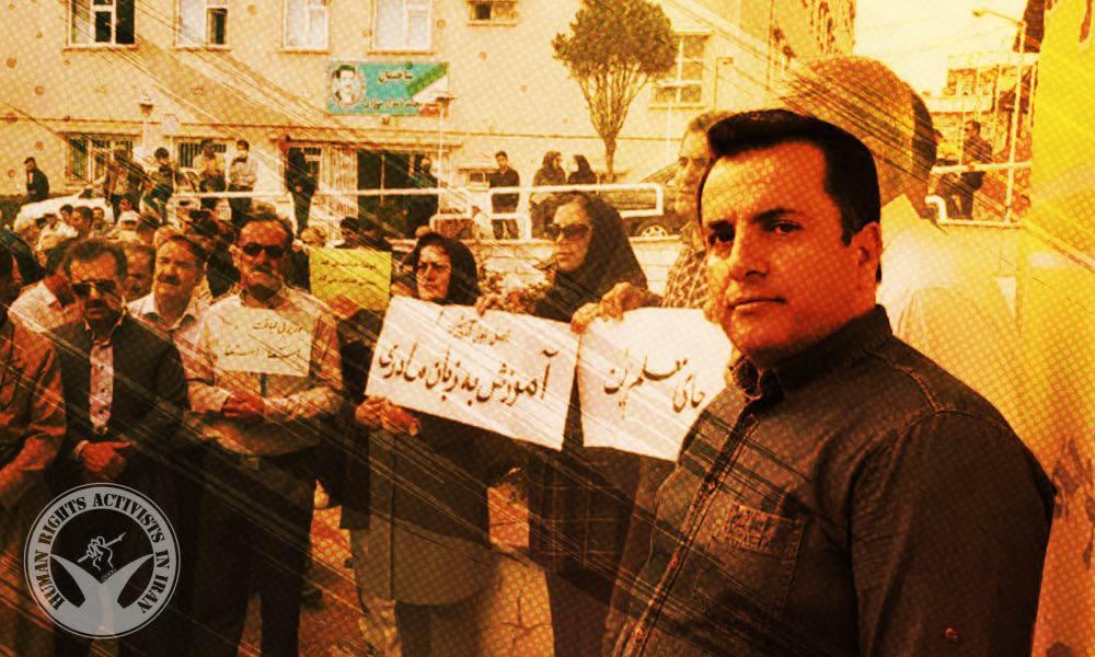 اعتقل ناشط اتحاد المعلمين ماجد كريمي في ساناندااج