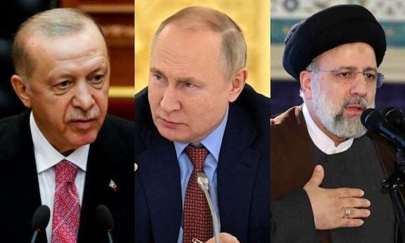 بوتين لمقابلة أردوغان تركيا والرئيس الإيراني رايزي في طهران